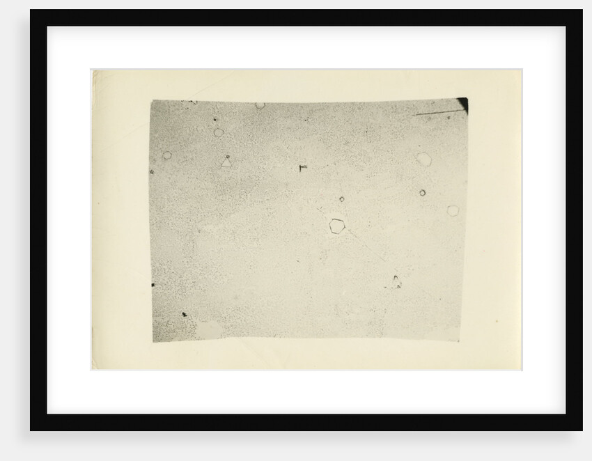 Snow crystal by Unknown