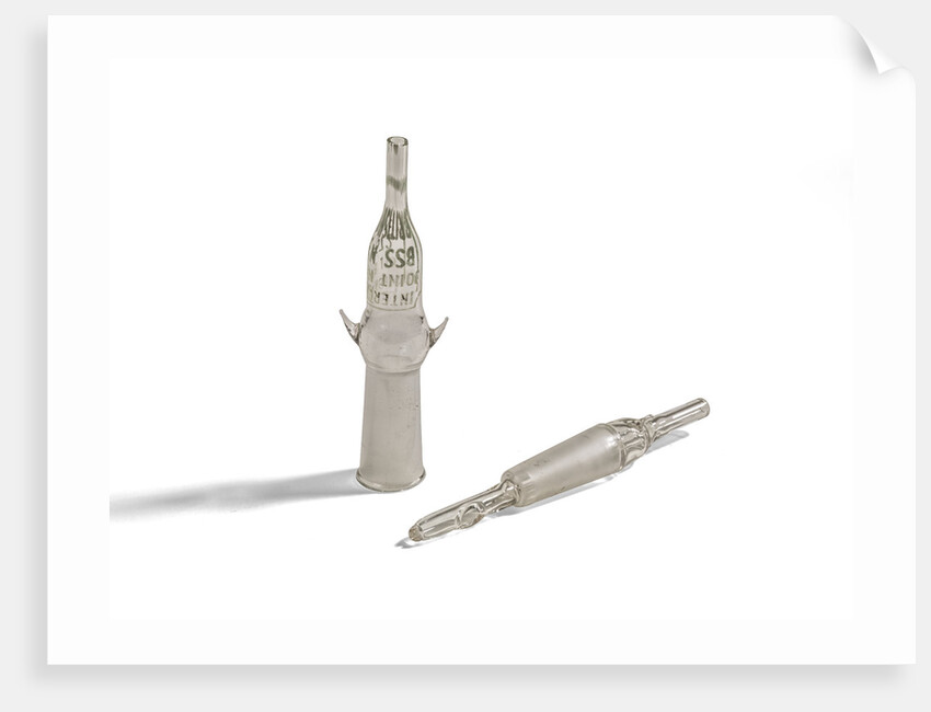 Glassware for a Dale-Schuster pump by Unknown