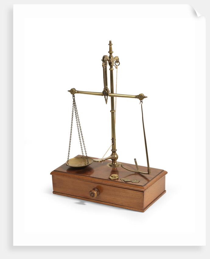 Apothecaries’ scales by H Martin