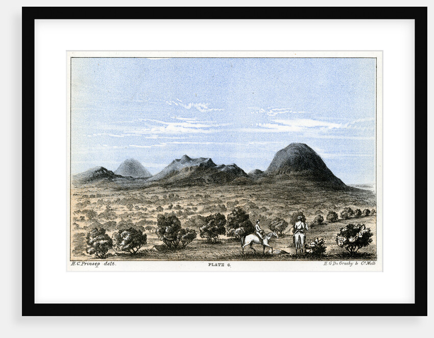 Mount Taylor and Mount Hale by Henry Charles Prinsep