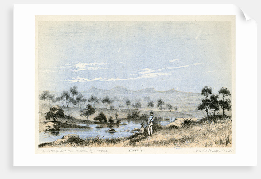 Carnarvon Range by Henry Charles Prinsep