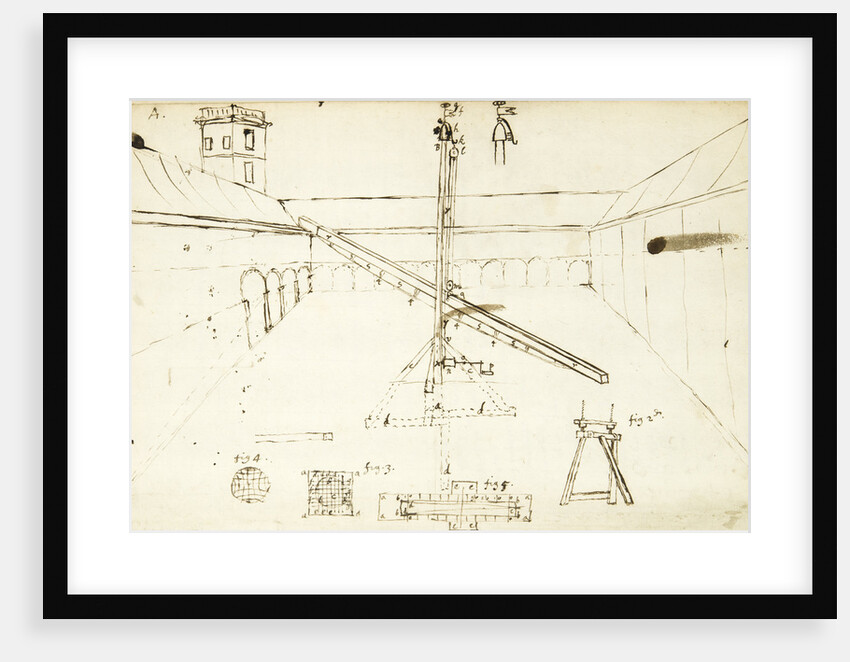 Telescope at Gresham College by Robert Hooke