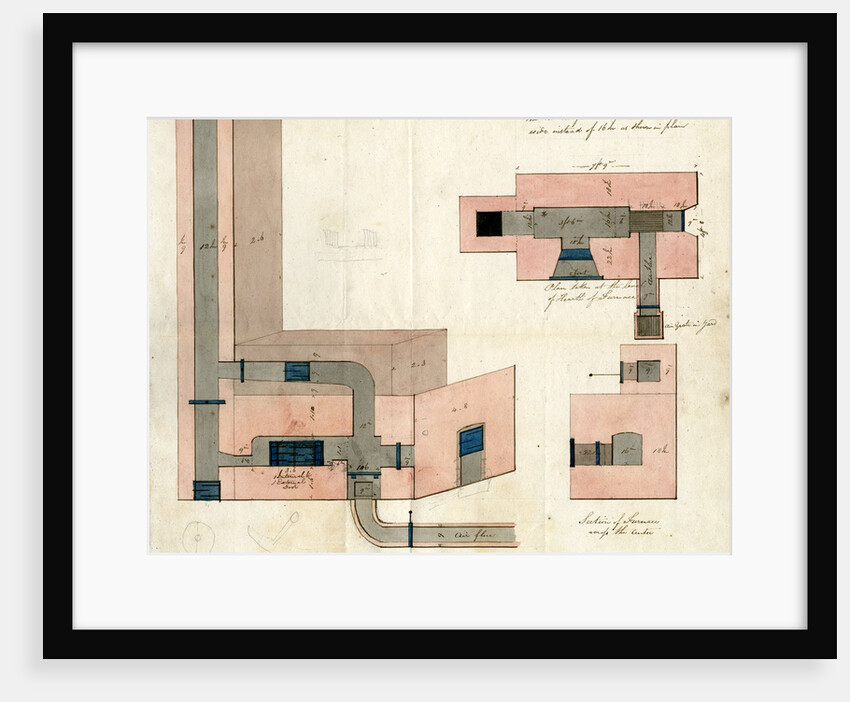 Glass furnace by Michael Faraday