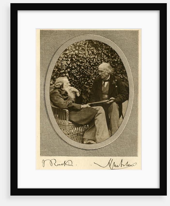 Portrait of Henry Wentworth Acland and John Ruskin by Unknown