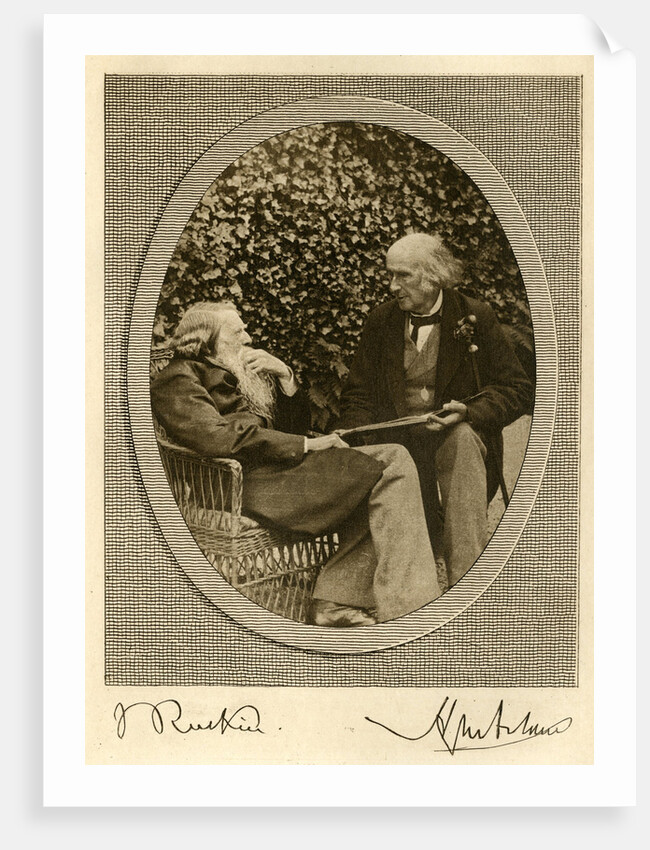 Portrait of Henry Wentworth Acland and John Ruskin by Unknown