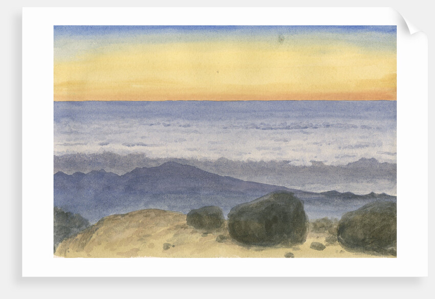 Cloud horizon by Charles Piazzi Smyth