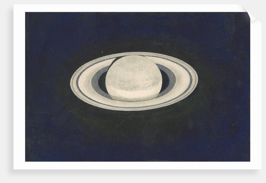 Saturn by Charles Piazzi Smyth