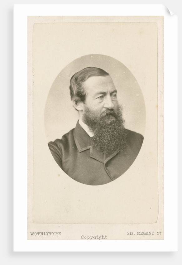 Portrait of Samuel White Baker (1821-1893) by United Association of Photography Limited