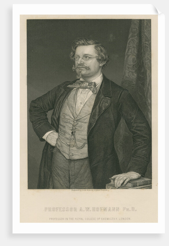 Portrait of August Wilhelm Hofmann (1818-1982) by Cook