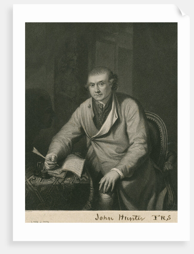 Portrait of John Hunter (1728-1793) by H Cook