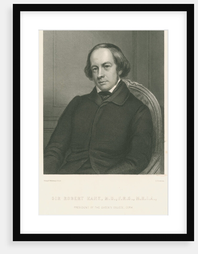 Portrait of Sir Robert John Kane (1809-1809) by Samuel Freeman