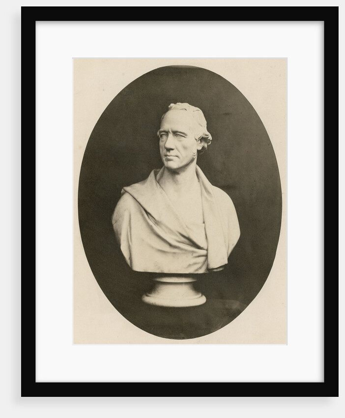 Portrait bust of William Martin Leake (1777-1860) by Antoine Jean Francois Claudet