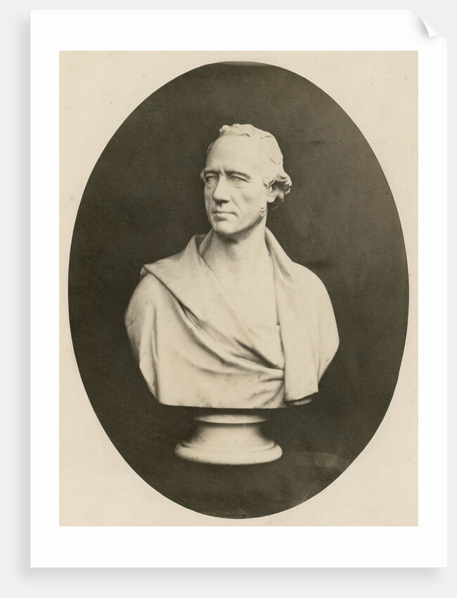 Portrait bust of William Martin Leake (1777-1860) by Antoine Jean Francois Claudet