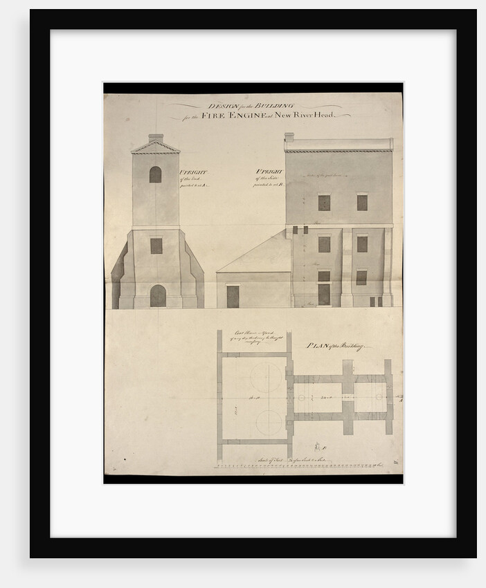 New River Head engine by John Smeaton