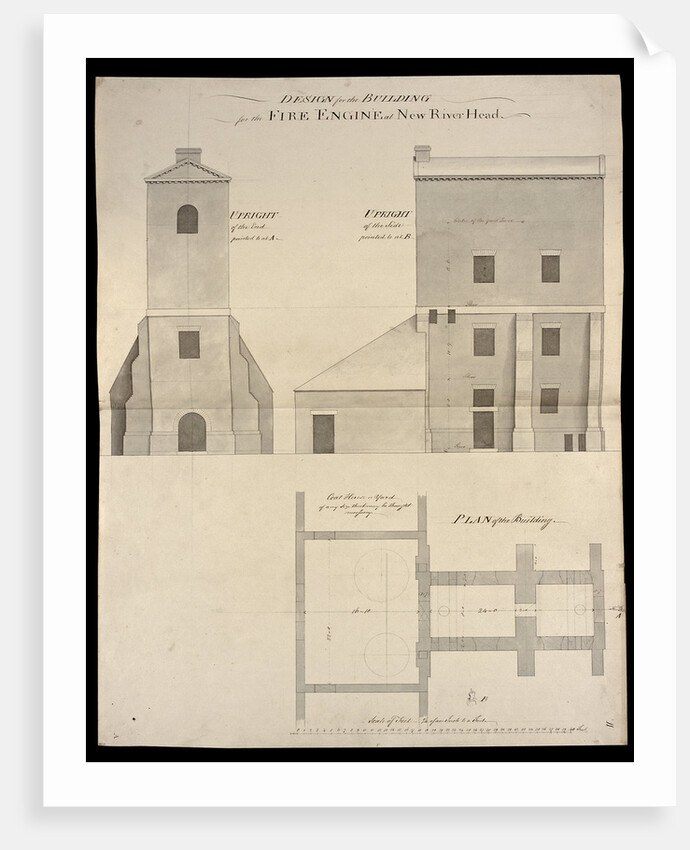 New River Head engine by John Smeaton