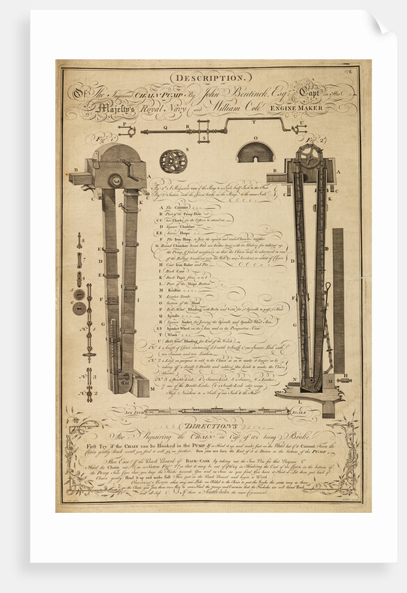 Cole-Bentinck chain pump by Collet