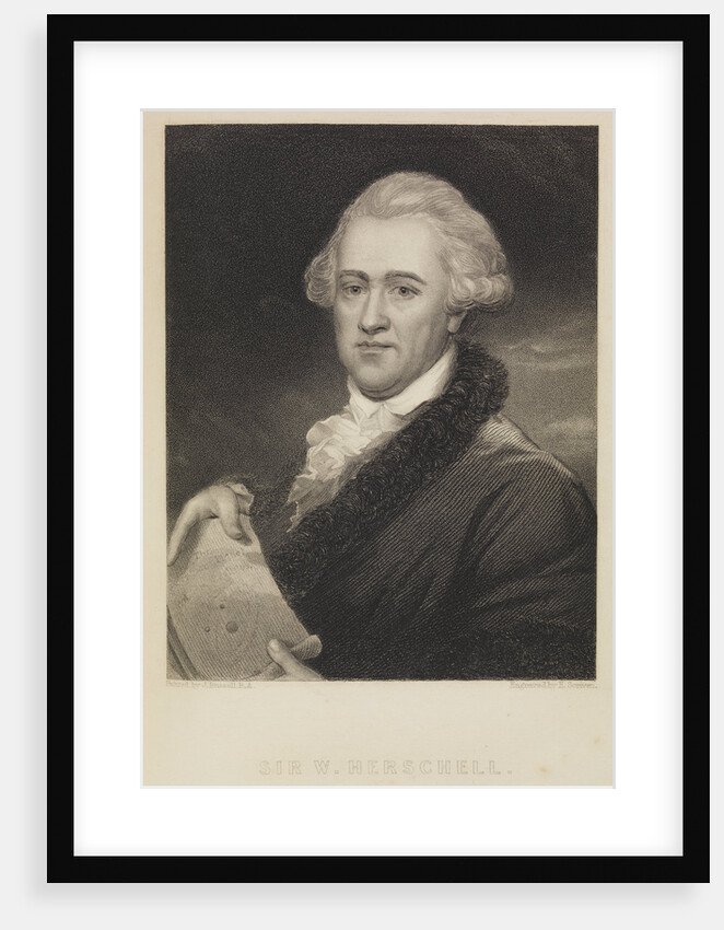 Portrait of William Herschel (1738-1822) by Edward Scriven