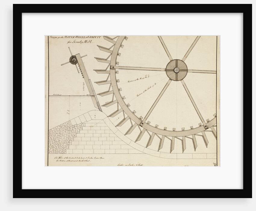 Water mill, Scrooby by John Smeaton