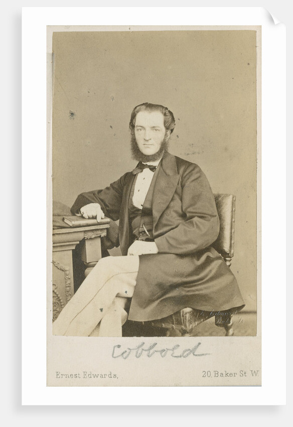Portrait of Thomas Spencer Cobbold (1828-1886) by Ernest Edwards