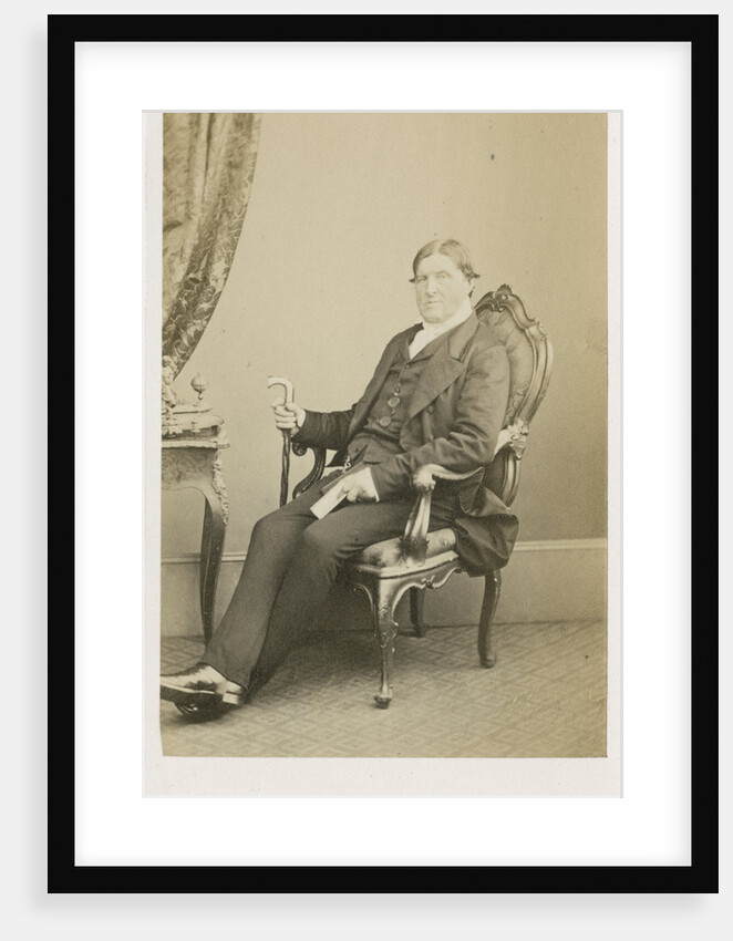 Portrait of Thomas Dyke Acland (1809-1898) by Maull & Polyblank