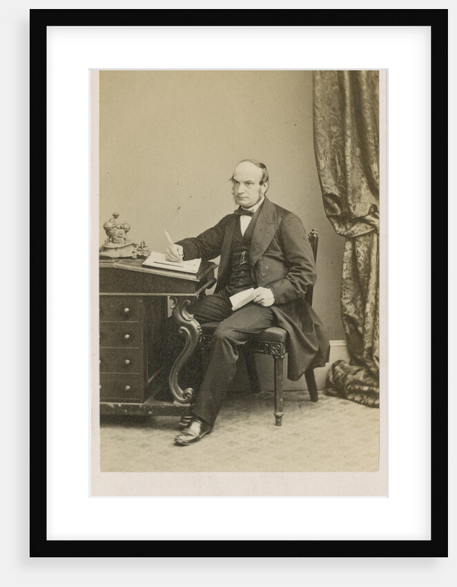 Portrait of John Couch Adams (1819-1882) by Maull & Polyblank