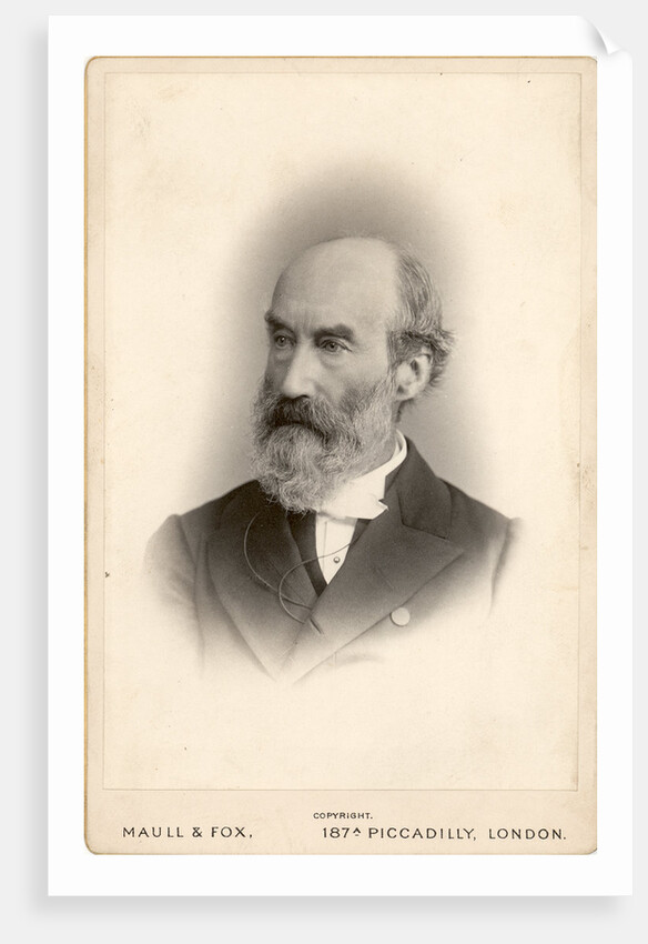 Portrait of Thomas George Bonney (1833-1923) by Maull & Fox