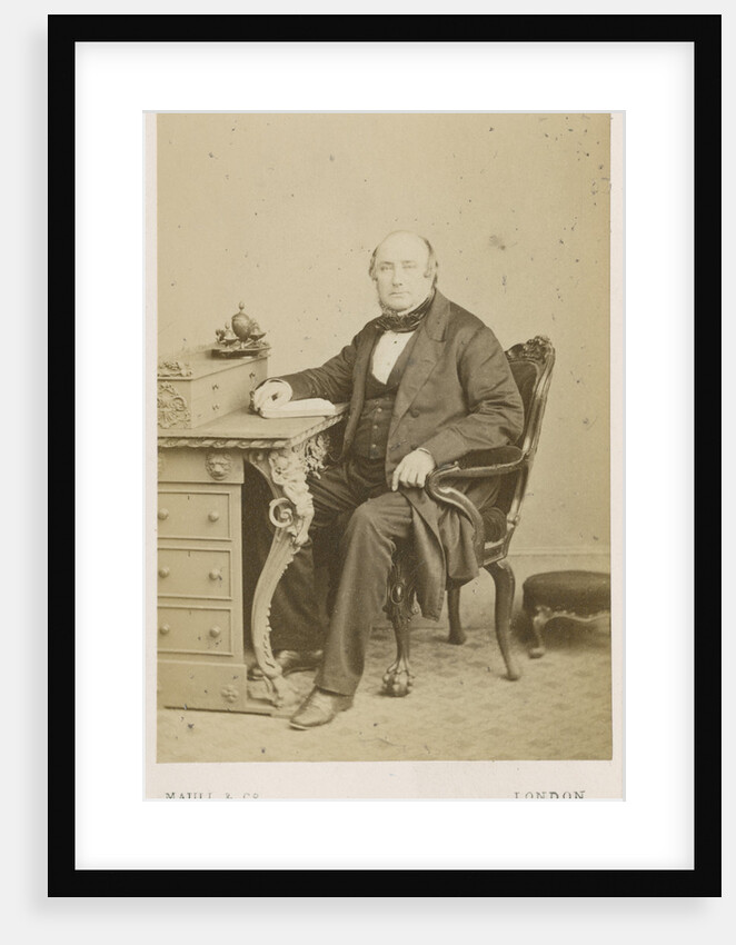 Portrait of James Scott Bowerbank (1797-1877) by Maull & Co