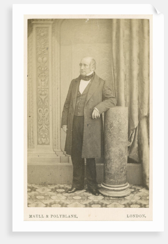 Portrait of James Scott Bowerbank (1797-1877) by Maull & Polyblank