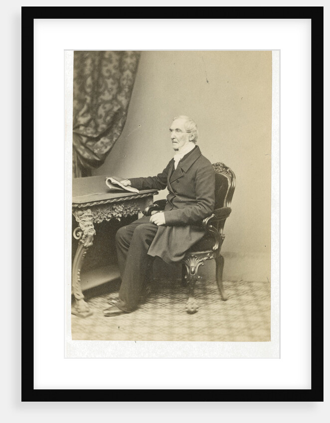 Portrait of Thomas Burnet (d.1875) by Maull & Polyblank