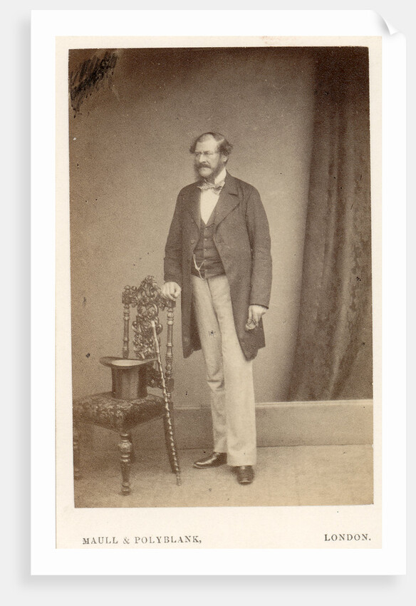 Portrait of William Willoughby Cole, 3rd Earl of Enniskillen (1807-1886) by Maull & Polyblank