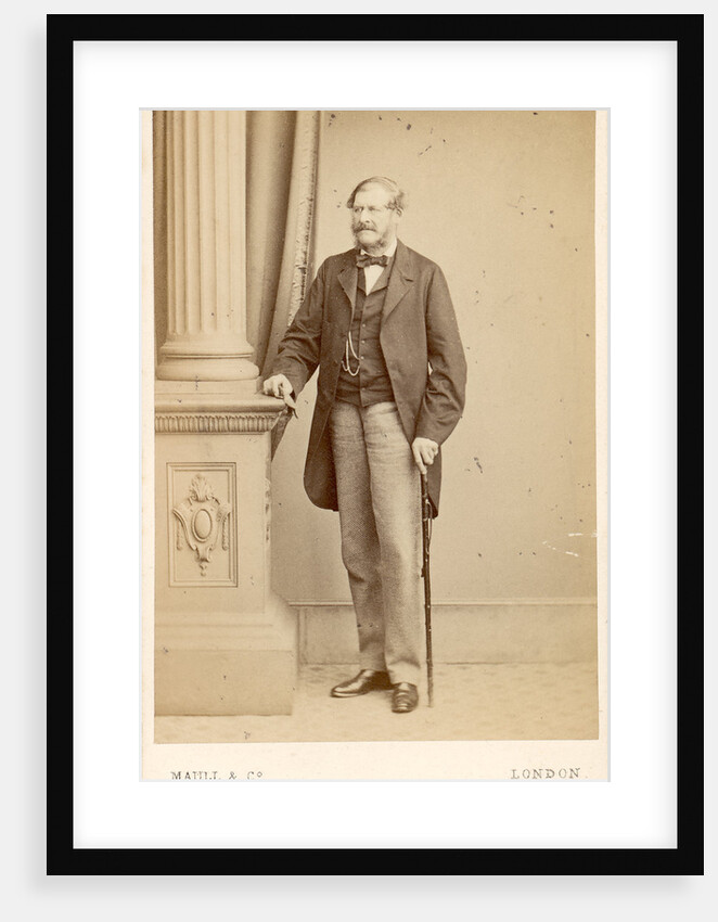 Portrait of William Willoughby Cole, 3rd Earl of Enniskillen (1807-1886) by Maull & Co