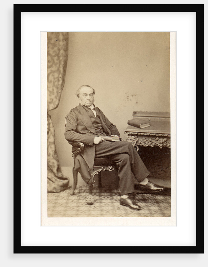 Portrait of William Cureton (1808-1864) by Maull & Polyblank