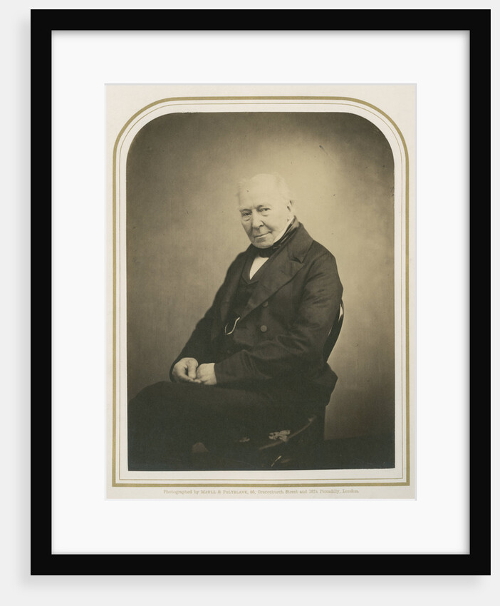 Portrait of William Henry Fitton (1780-1861) by Maull & Polyblank