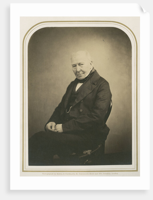Portrait of William Henry Fitton (1780-1861) by Maull & Polyblank