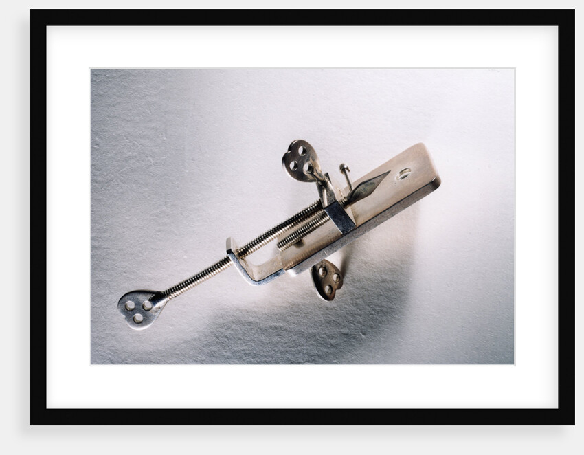 Leeuwenhoek's microscope by Antoni van Leeuwenhoek