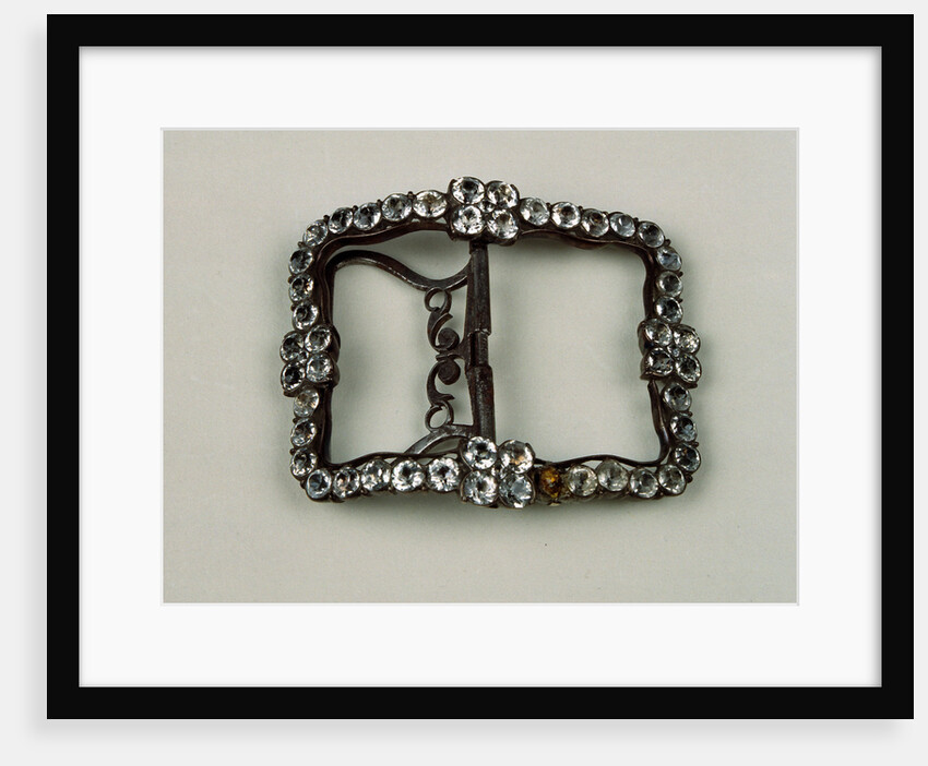Shoe buckle by Anonymous