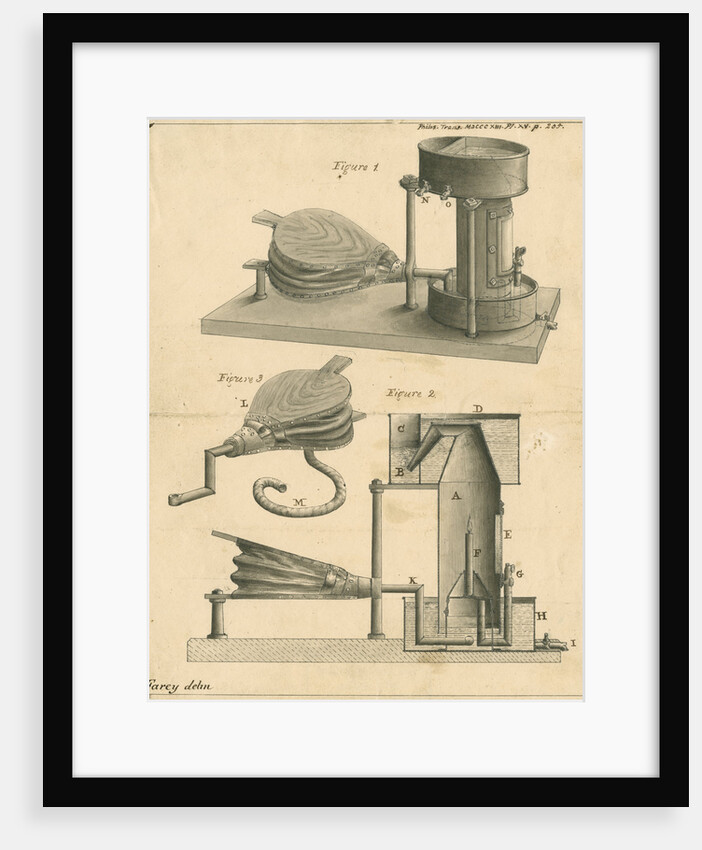 Miners' safety lamp by John Farey