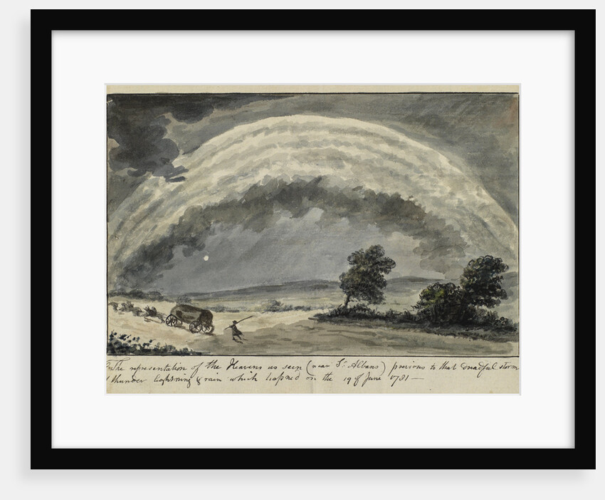 Thunderstorm near St Albans, Hertfordshire by Anonymous