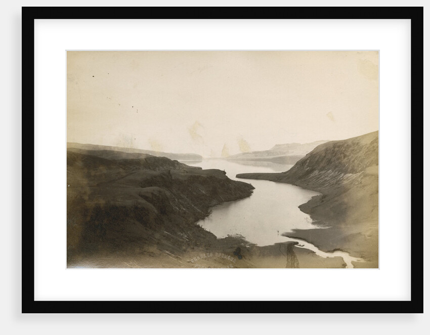 'Tarawera Lake from the Wairoa Valley' by Charles Spencer