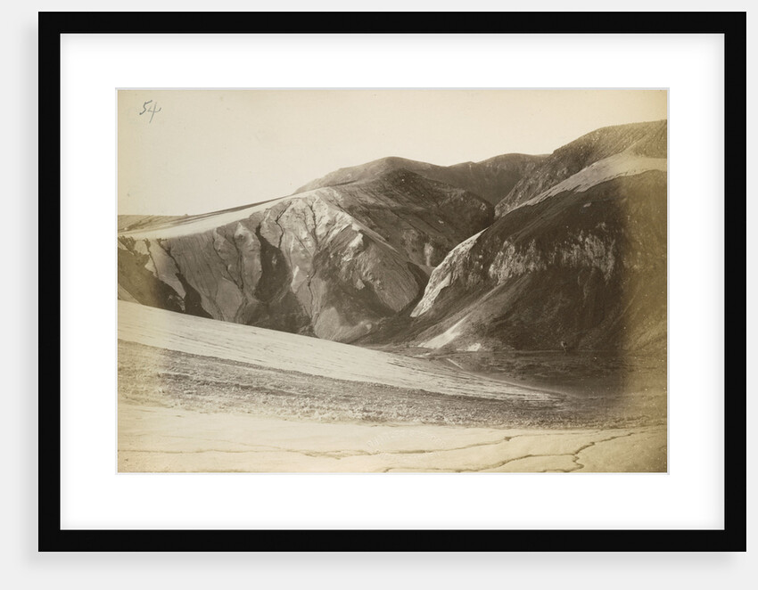 'South End of the Great Rift in Mount Tarawera' by Charles Spencer