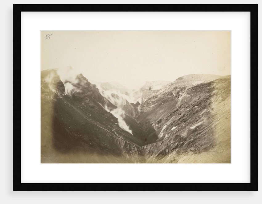 'Cleft in the Top of Mount Tarawera' by Charles Spencer