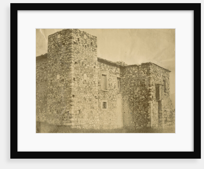 'Villa Carusso' [earthquake damage] by Alphonse Bernoud Grellier