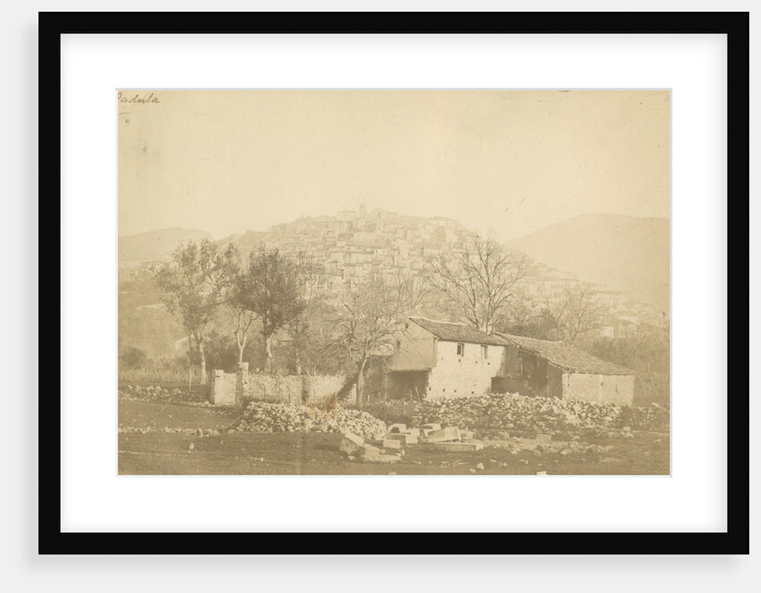 'Padula' [earthquake damage] by Alphonse Bernoud Grellier