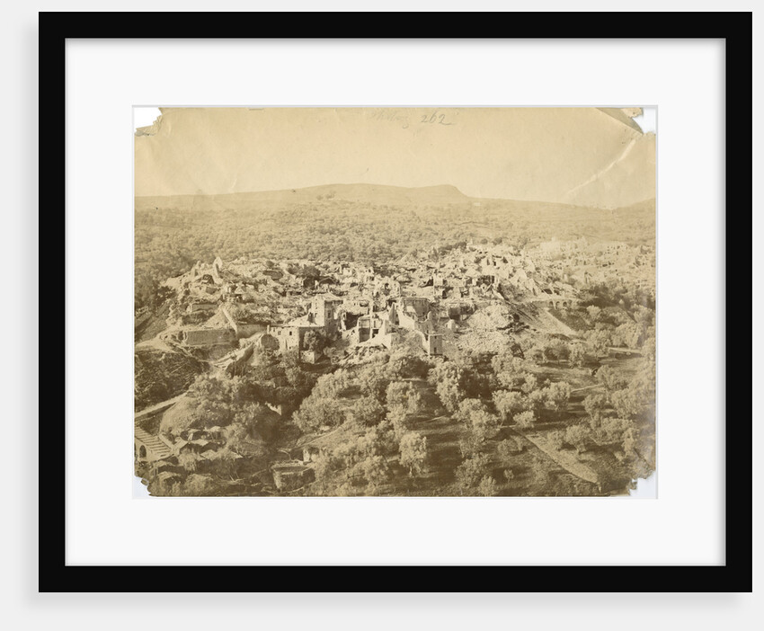 'Montemurro' [earthquake damage] by Alphonse Bernoud Grellier