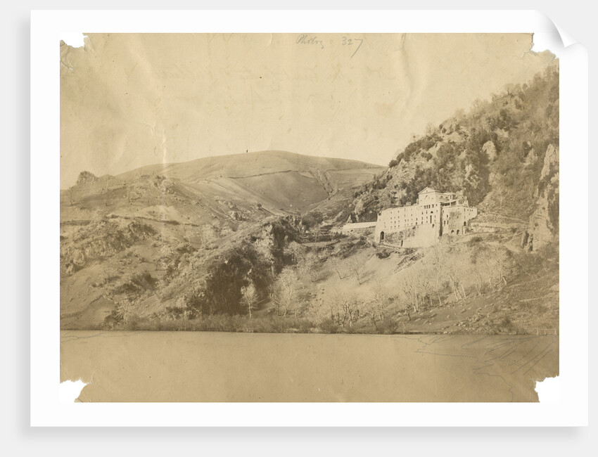 'The great crater of Vulture...' by Alphonse Bernoud Grellier