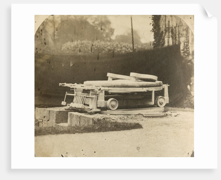 Telescope speculum for Lord Rosse's 72-inch telescope at Birr Castle, Ireland by Anonymous