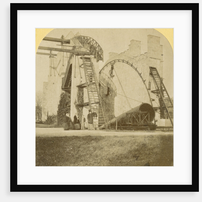 Lord Rosse's telescope at Birr Castle, Ireland by Countess Mary of Rosse