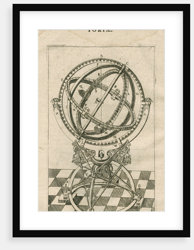 Tycho Brahe's second equatorial armillary sphereillary sphere by Anonymous