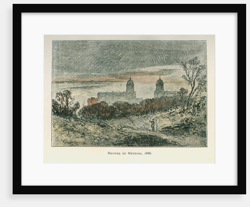 Shower of [the Bielid] meteors by Anonymous