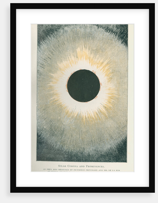 Solar corona and prominences by Anonymous